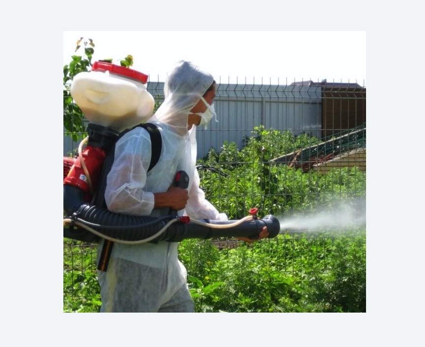 Акарицидная обработка территории Акарицидная обработка территории в поселке Володарского